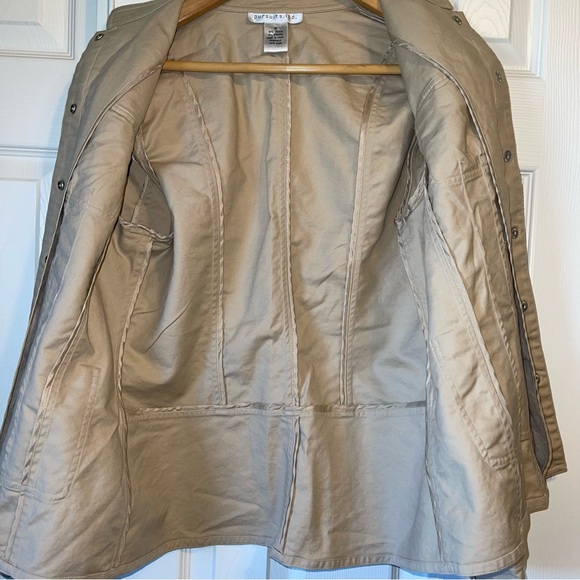 Pursuit Women’s Jacket Button Front Closure Front Pockets Khaki Shade Size 10 - Picture 6 of 12